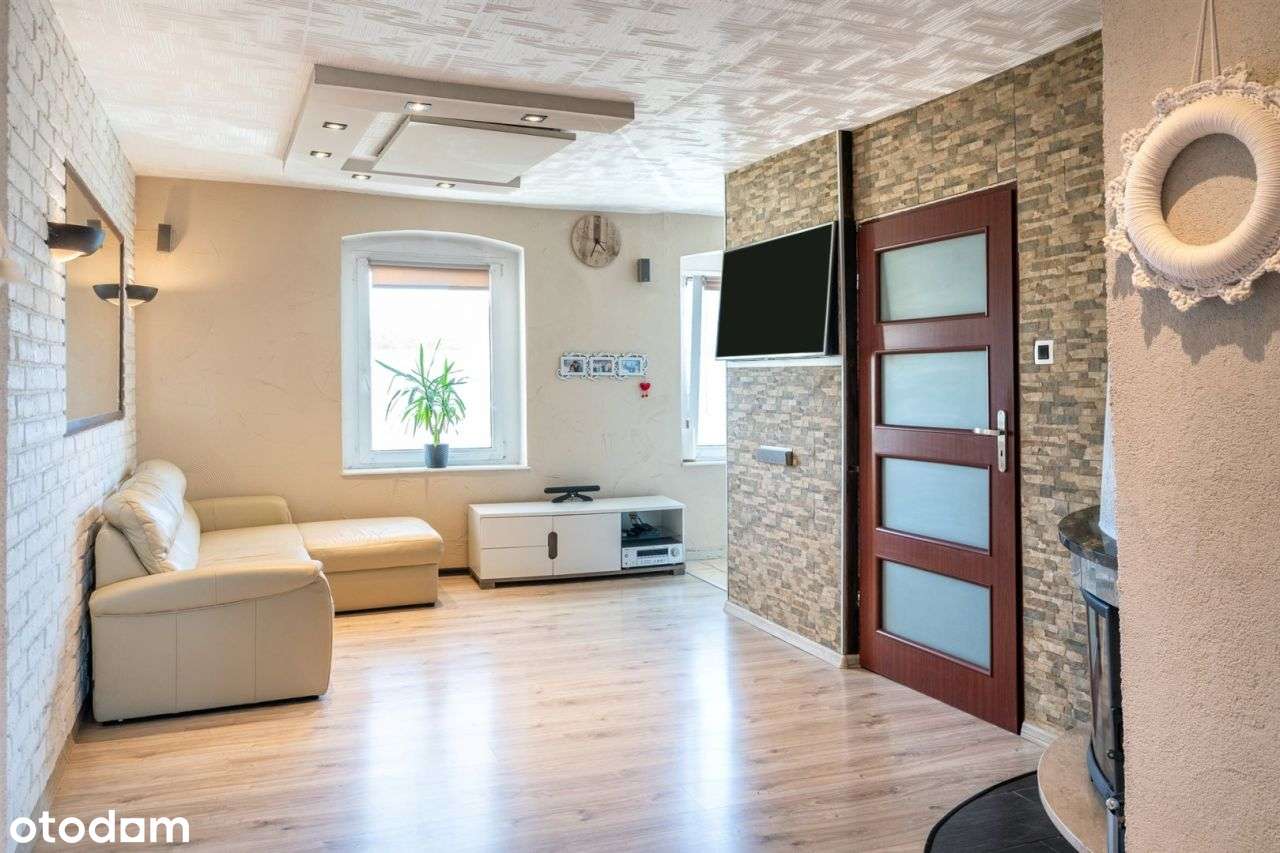 Mieszkanie 62m, 3 pokoje z kominkiem, piwnicą.-2