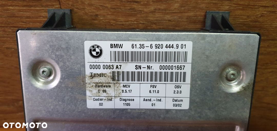 Moduł fotela BMW e65 e66 6920444 - 3