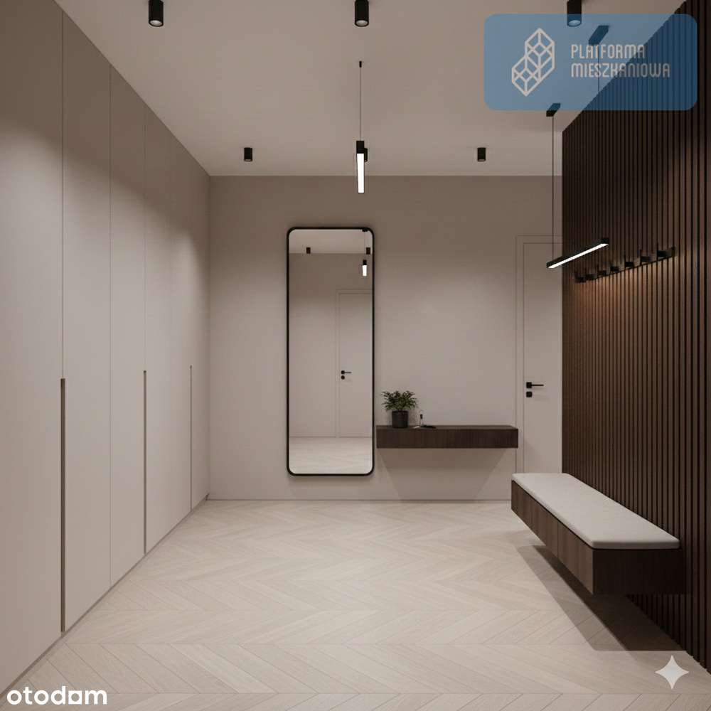 43 m² w centrum— nowoczesny układ + ogród na dachu - Pełny obrazek: 4/8