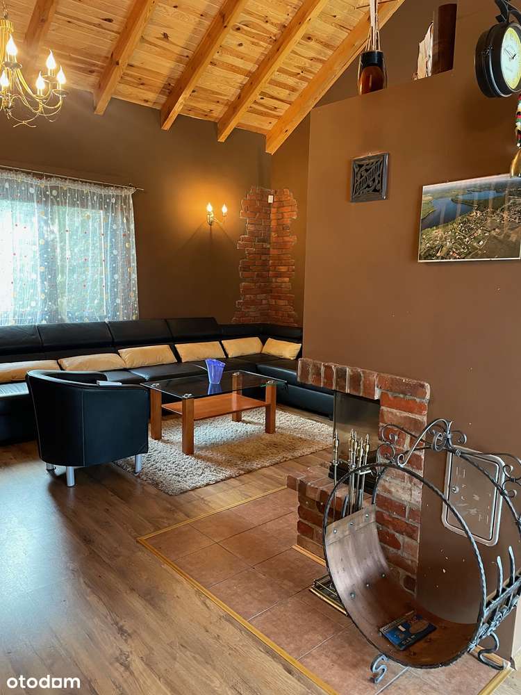 Dom nad jeziorem -pierwsza linia brzegowa Jesionka 15 min od Wolsztyna-4