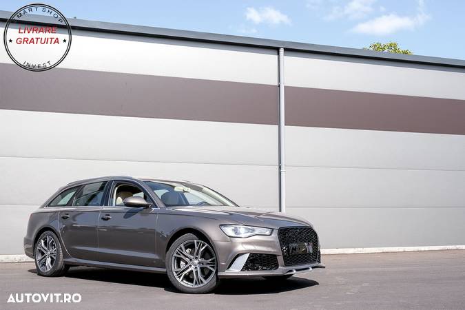 Bara Fata AUDI A6 4G RS6 Design Facelift (2015-2018) Cu Grile- livrare gratuita - 14