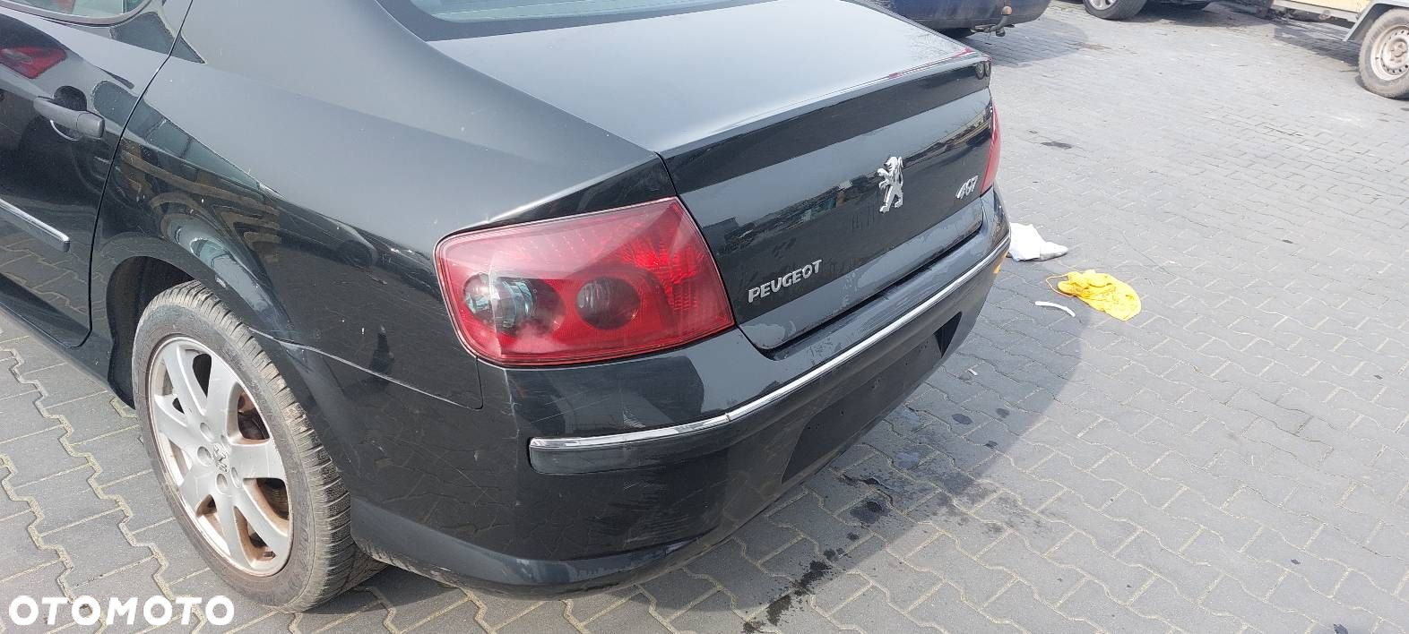 KOMPLETNY TYŁ KLAPA ZDERZAK TYŁ LAMPY PEUGEOT 407 SEDAN EXLD - 13