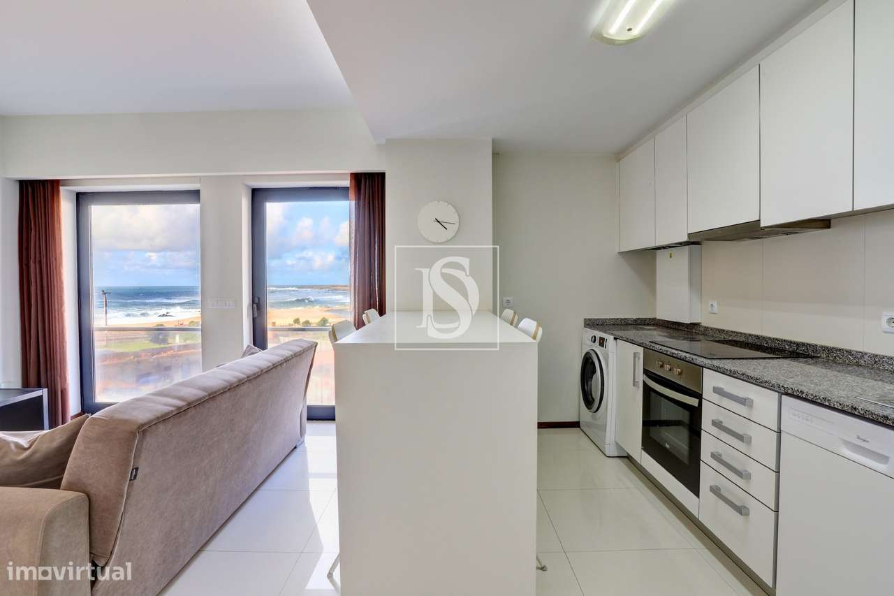 T1 em Aver-o-Mar | Primeira Linha de Mar, elevador e lugar de garagem - Grande imagem: 5/24