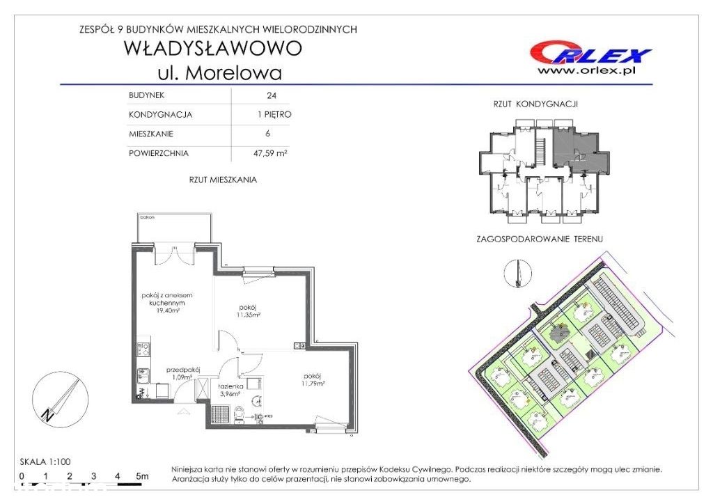 Władysławowo ul. Morelowa 24/6 - Gotowe.