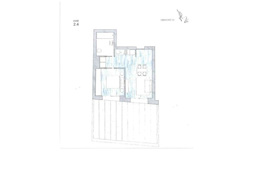 Apartamento T1 com terraço / 2 frentes - Casa Musica - Oportunidade... - Grande imagem: 4/4