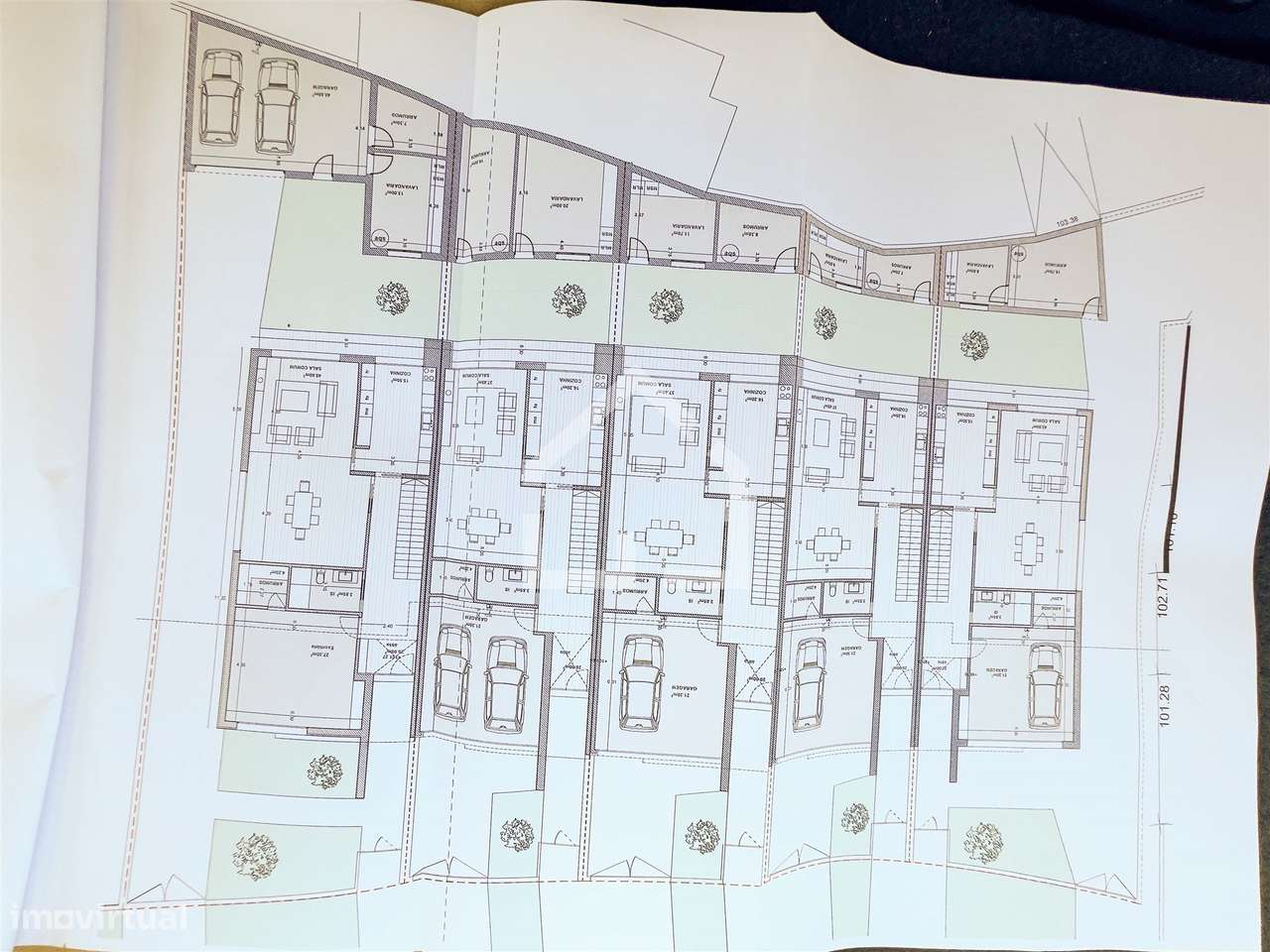 Terreno Projecto Aprovado para 5 Moradias! - Nogueira - Grande imagem: 2/6