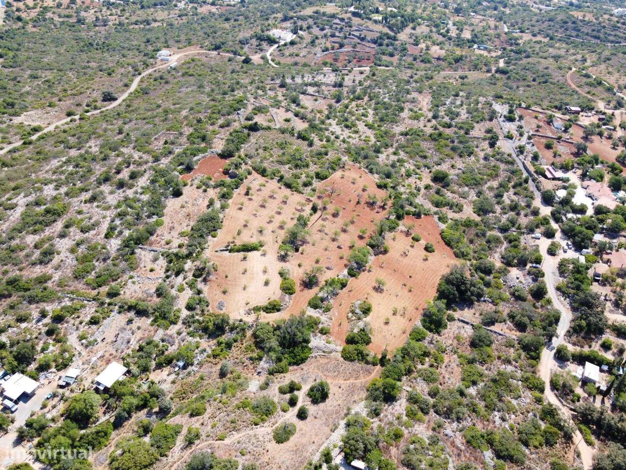 Terreno Rústico com Ruína e Vista Mar e Serra — Pés de Cerro, Moncarap-9