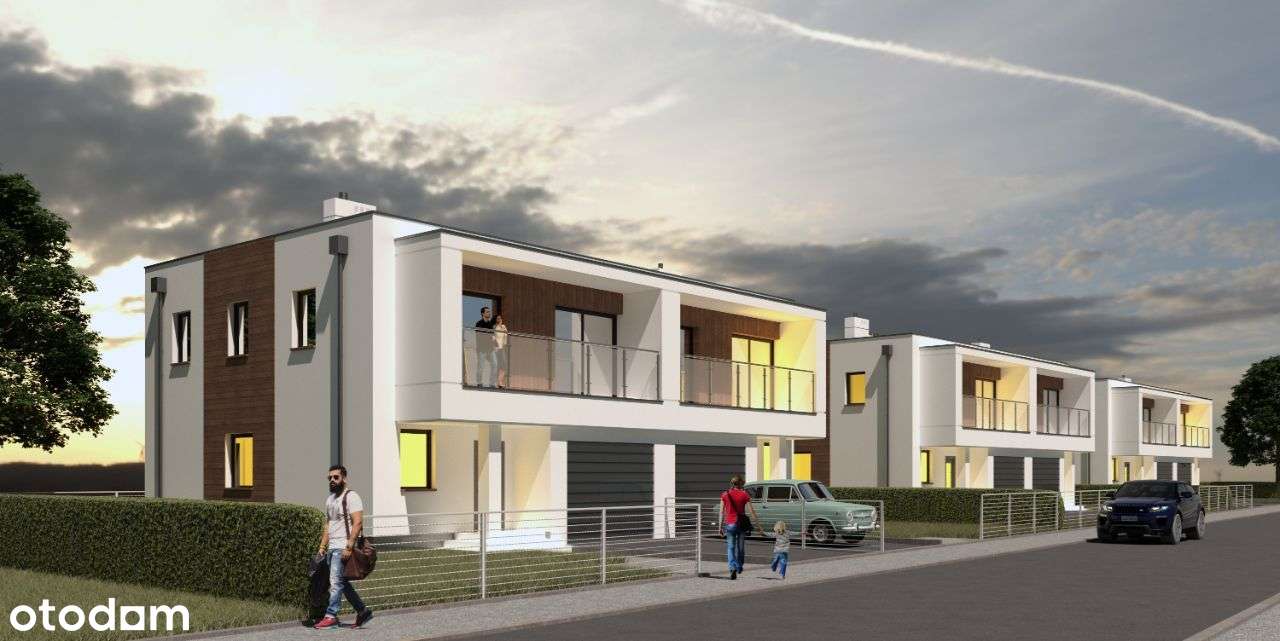 Dom bliźniak 133 m2 - ul. Bursztynowa - centrum-1