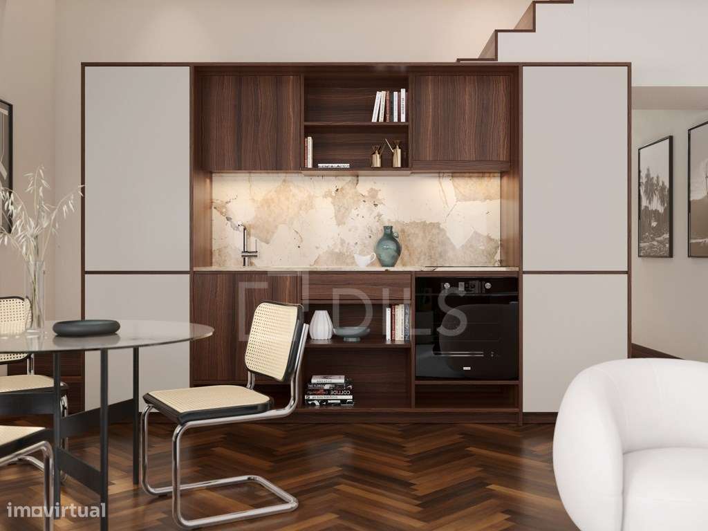 Apartamento T2 duplex situado na Baixa do Porto - Grande imagem: 5/60