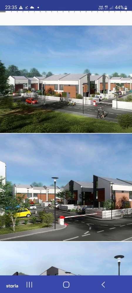 Proiect cu autorizatie 21 case, Sos Cernica, Lebada Lac, 5036 mp teren - Imagine principală: 4/12