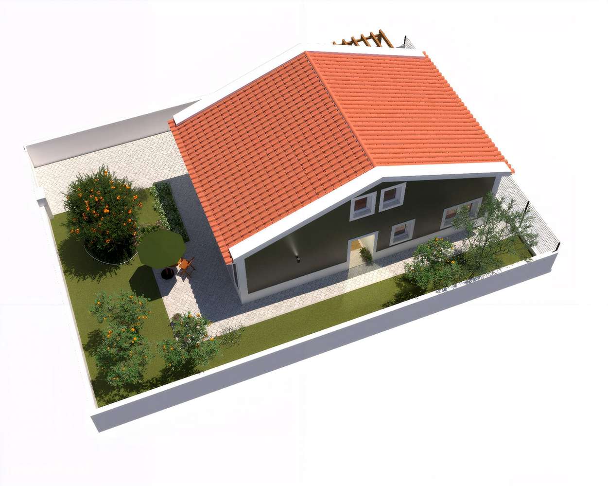 Moradias T3 em lotes de cerca de 1.000m2 - a 15 min. de Caldas Rainha - Grande imagem: 3/23