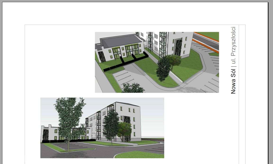 Biurowiec w centrum Nowa Sól z pozwoleniem - Pełny obrazek: 4/7