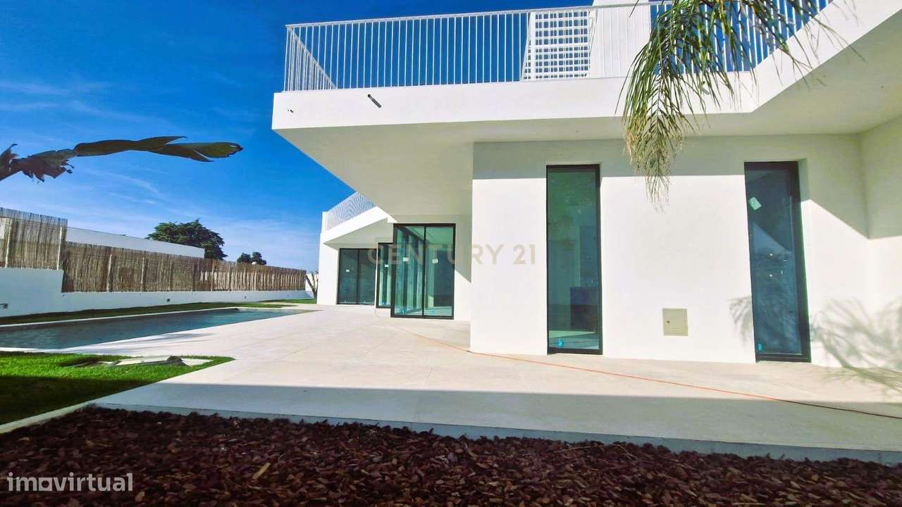 Luxuosa Moradia Independente Nova com piscina perto do Meco -  Sesimbr-6