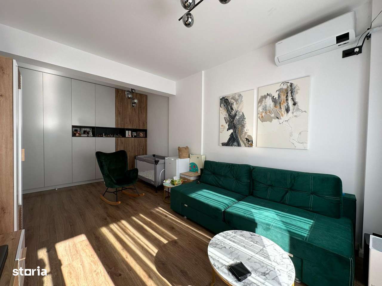 Apartament 2 camere cu gradina la 15 min metrou Popesti Leordeni - Imagine principală: 4/19