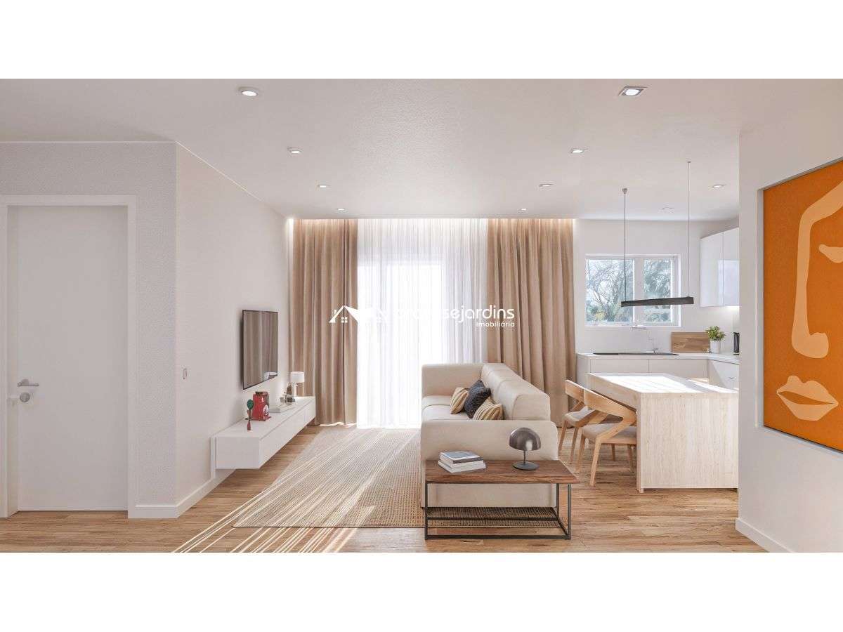 Apartamento T2 novo com arquitectura contemporânea-11