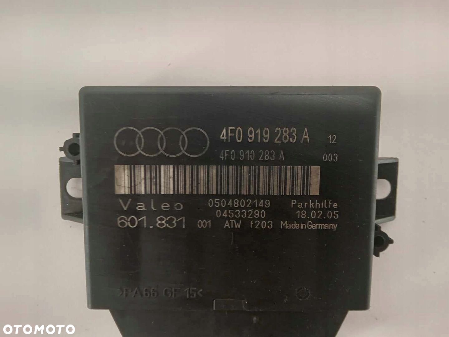 MODUŁ STEROWNIK PDC PARKOWANIA AUDI A6 C6 4F0919283A - 1