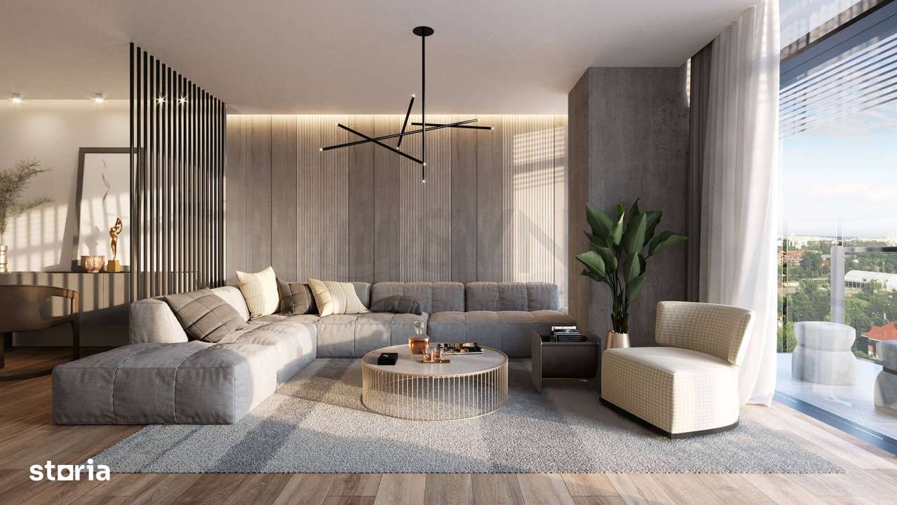 Apartament modern cu 2 camere si vedere panoramica