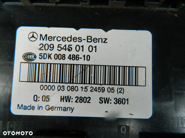 Mercedes C W203 CLK W209 Moduł Sterownik SAM 2095450101 - 2