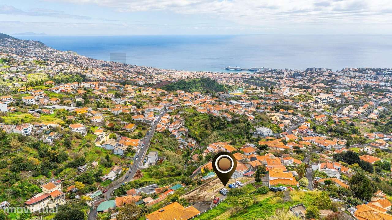 Terreno para Construção em São Roque, Vista Baía do Funchal– Excelente - Grande imagem: 2/10