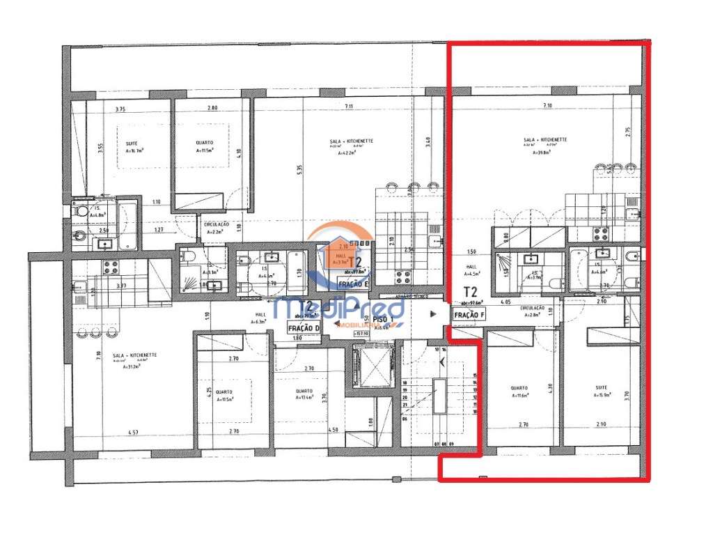 Apartamento T2, em condomínio privado, com BOX | Loures-22