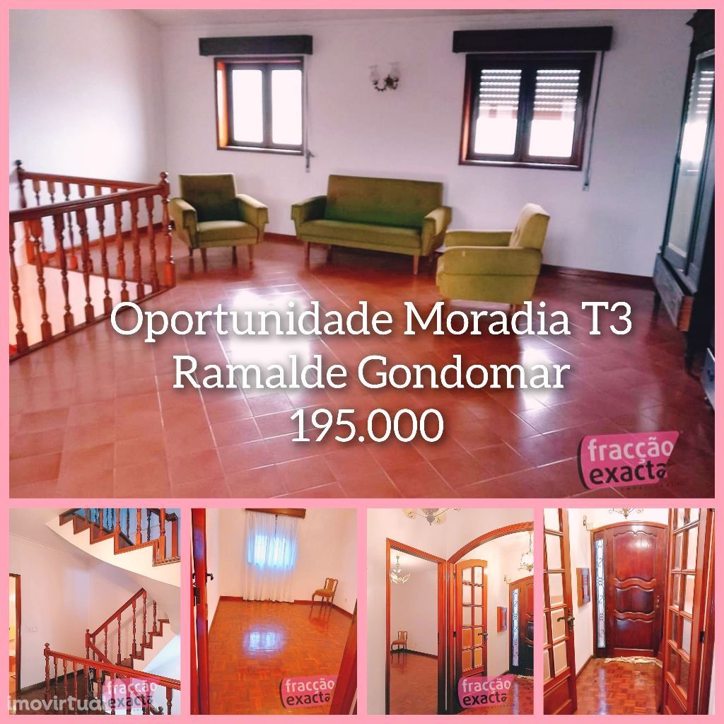 Comprar Oportunidade Moradia T3 Ramalde Gondomar