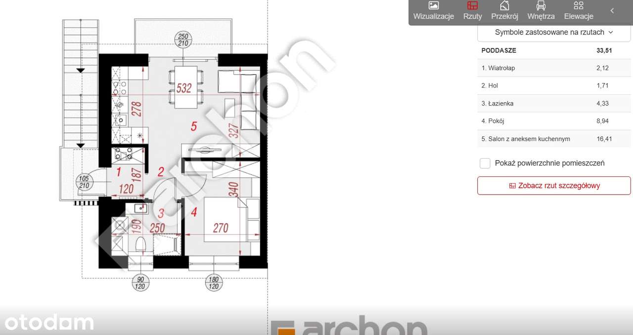 Nowoczesne mieszkanie w stanie developerskim ,, Wierzchowisko" - Pełny obrazek: 4/4