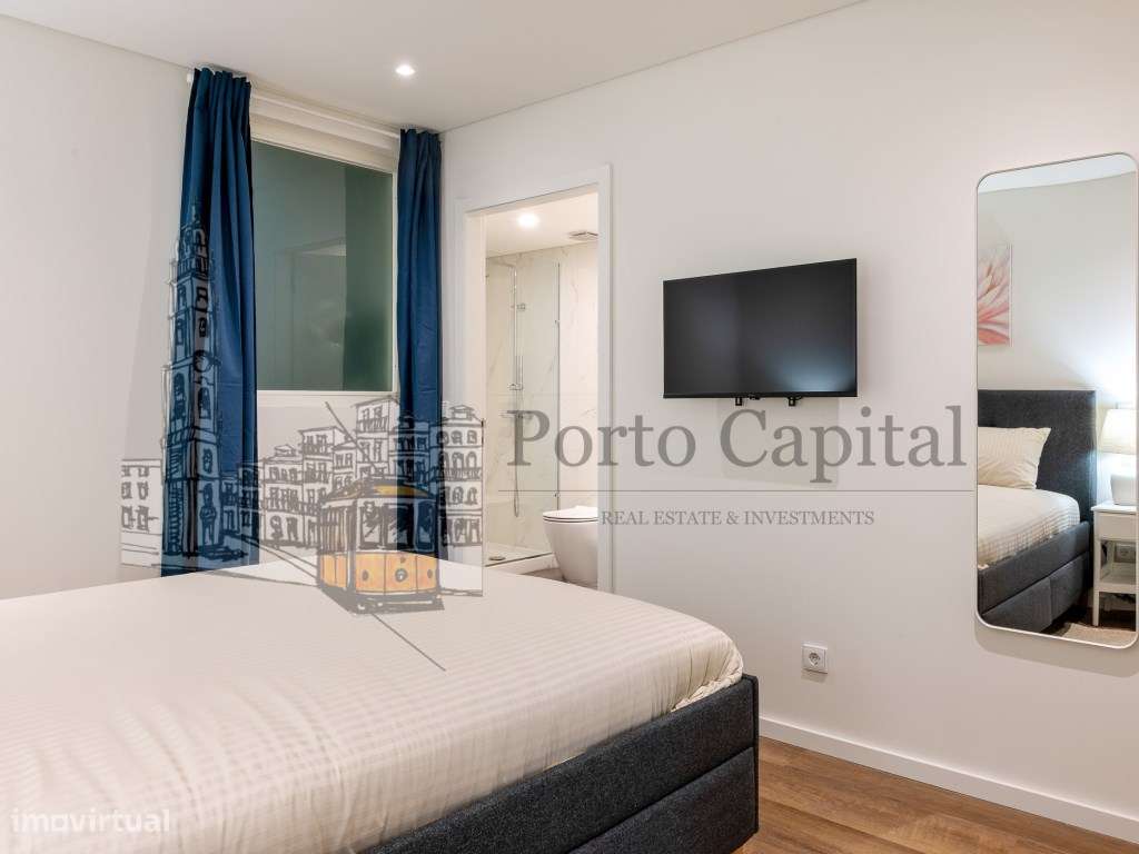 EXCELENTE APARTAMENTO T1 + 1 COMPLETAMENTE MOBILADO - Grande imagem: 5/23