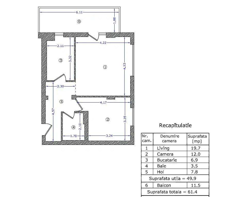 Apartament 2 camere The Suburb Buftea-11