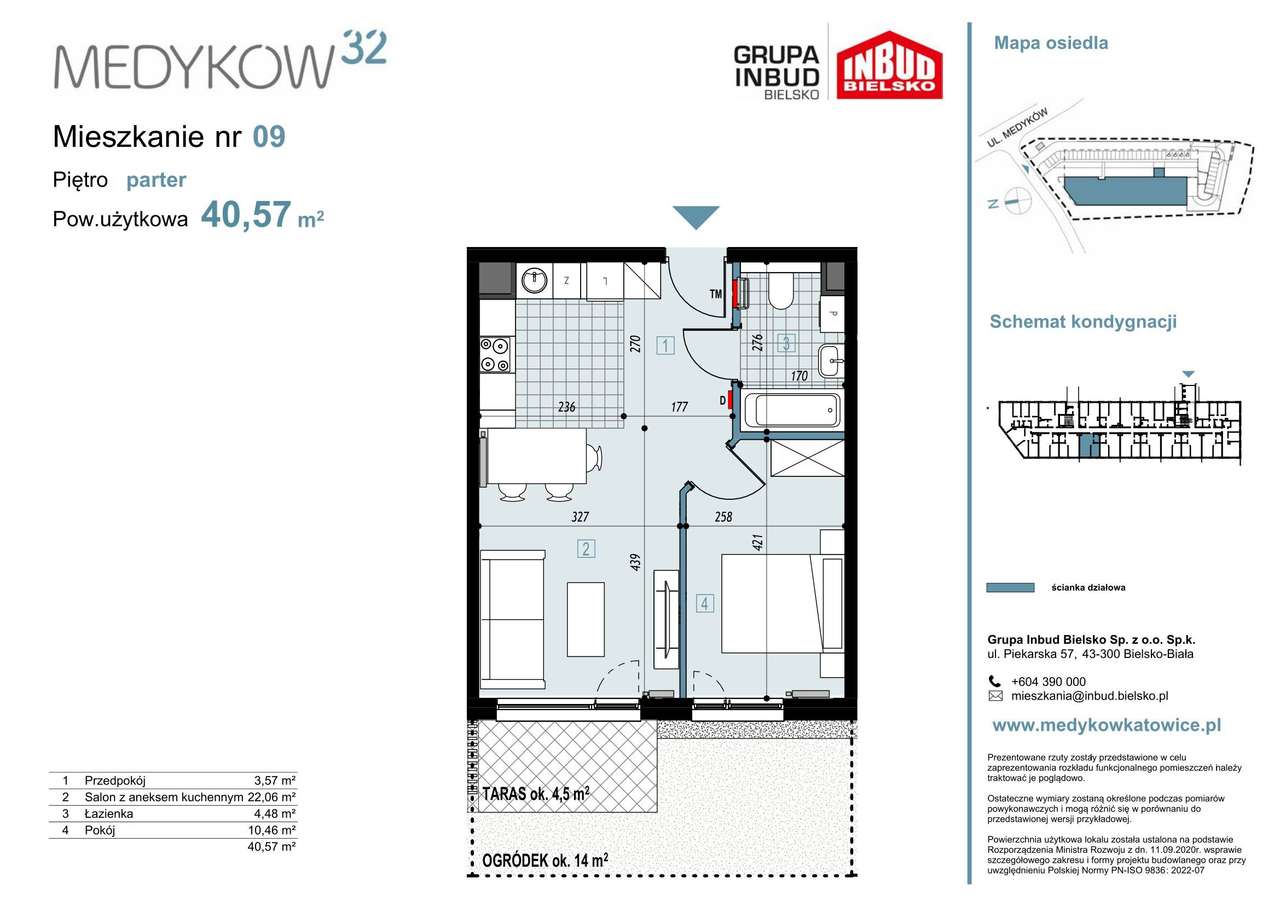 Medyków 32 | mieszkanie 2-pok. | 9 - Pełny obrazek: 2/8