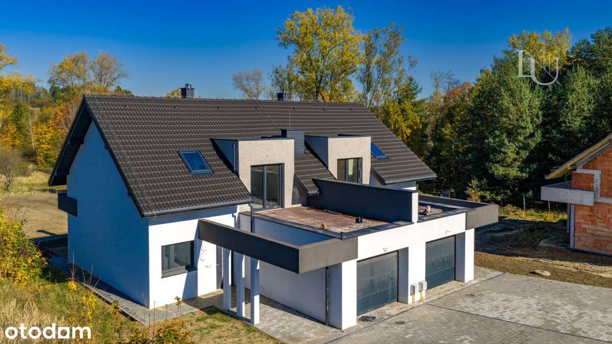 Bliźniak z dużą działką w sąsiedztwie jeziora-3