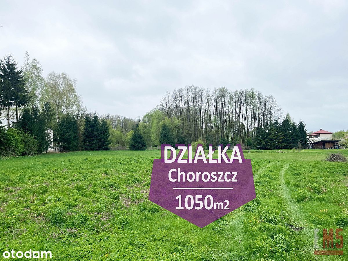 Działka w Choroszczy 1050 m2