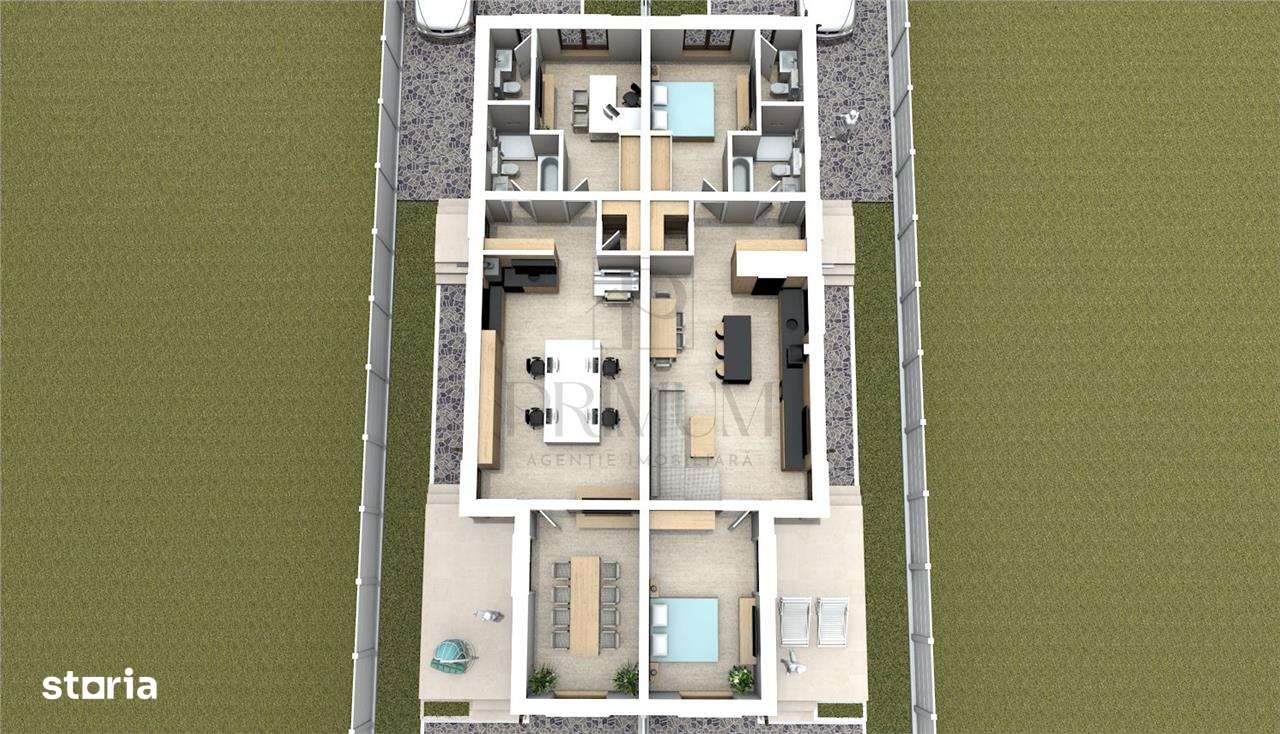 ALBINA - Duplex pe plan - personalizare interioara - toate utilitatile - Imagine principală: 4/9