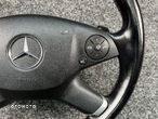 mercedes w212 kierownica skóra łopatki multifukncja  poduszka airbag - 4