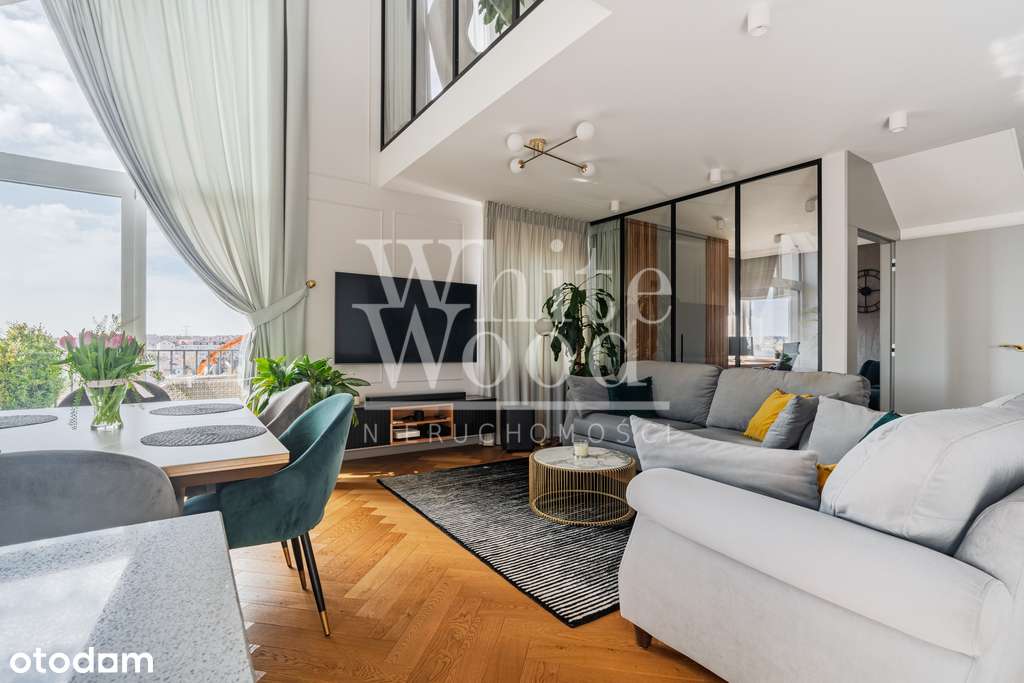 Elegancki Apartament 111 m² z antresolą