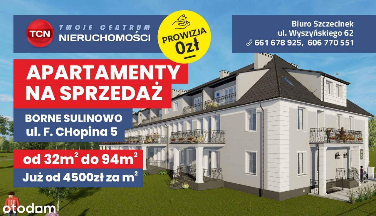 Apartament - Borne Sulinowo.