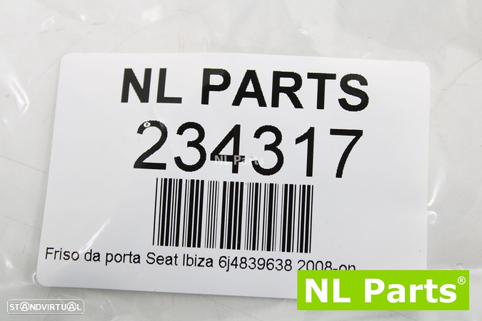 Friso da porta Seat Ibiza 6j4839638 2008-on - 5