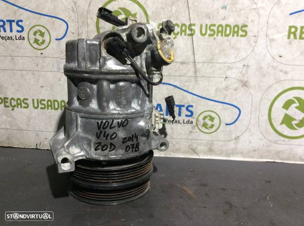 Compressor ar condicionado Volvo V40 2.0D 2014 - 1