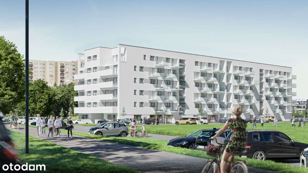 ETAP II 41,82 m2- 2 pokoje! Centrum! - Pełny obrazek: 2/8
