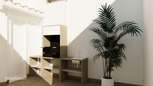 Moradia T1+1 Remodelada ( Fase Projecto ) em Aldeia de Paio Pires - Grande imagem: 5/13