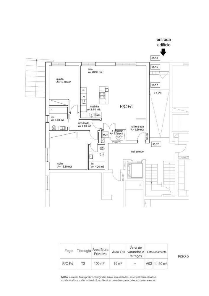 Apartamento T2 em Ericeira de 100,00 m2 - Grande imagem: 5/26