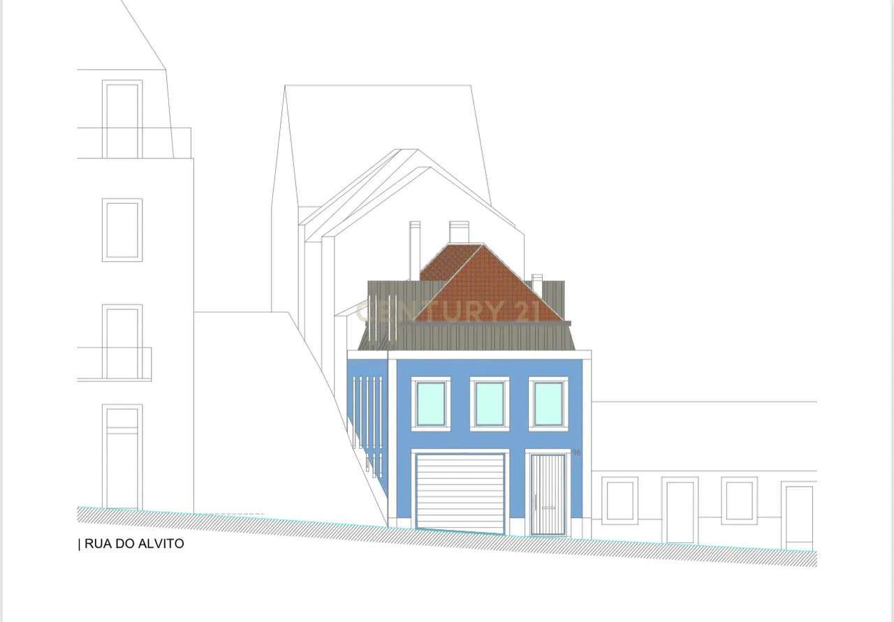 Oportunidade única para ter a sua moradia com 288 m2 no centro de Lisb - Grande imagem: 3/18