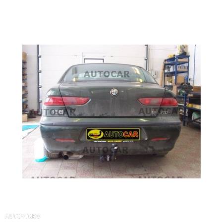 Carlig de remorcare pentru ALFA ROMEO 156 - 4usi - sistem semidemontabil - cu suruburi  din 1997 pana 2007 - 6