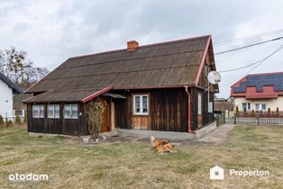Stylowy drewniany dom w Piasutnie