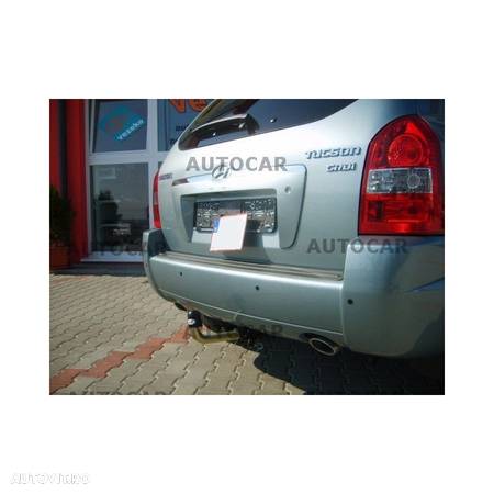 Carlig de remorcare pentru HYUNDAI TUCSON - 5usi. (JM) - sistem demontabil automat - din 2004 - 2011 - 11