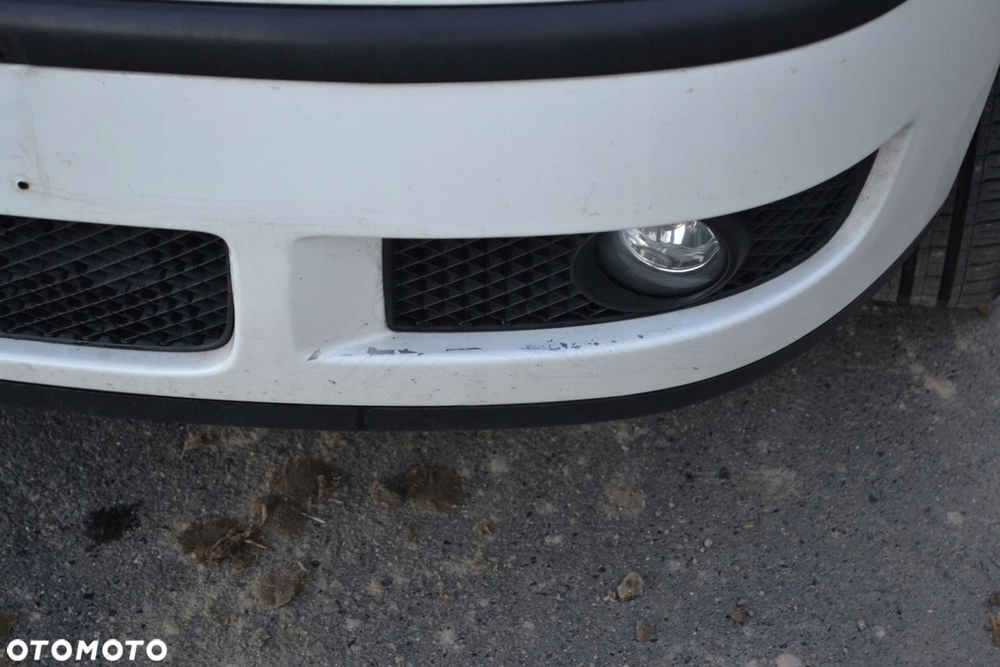 VW POLO 6N LIFT ZDERZAK PRZÓD PRZEDNI LB9A BIAŁY  GRILL  HALOGENY - 5