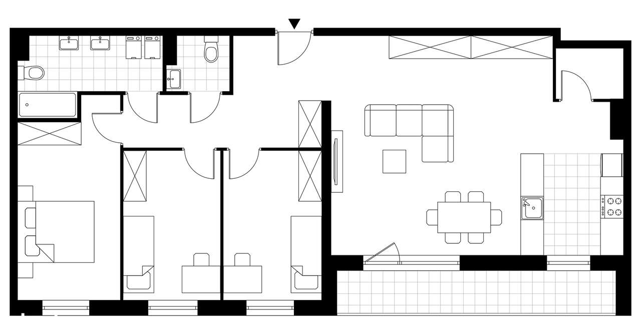 Fokus Bielany  | mieszkanie 4-pok. | 20 - Pełny obrazek: 4/8