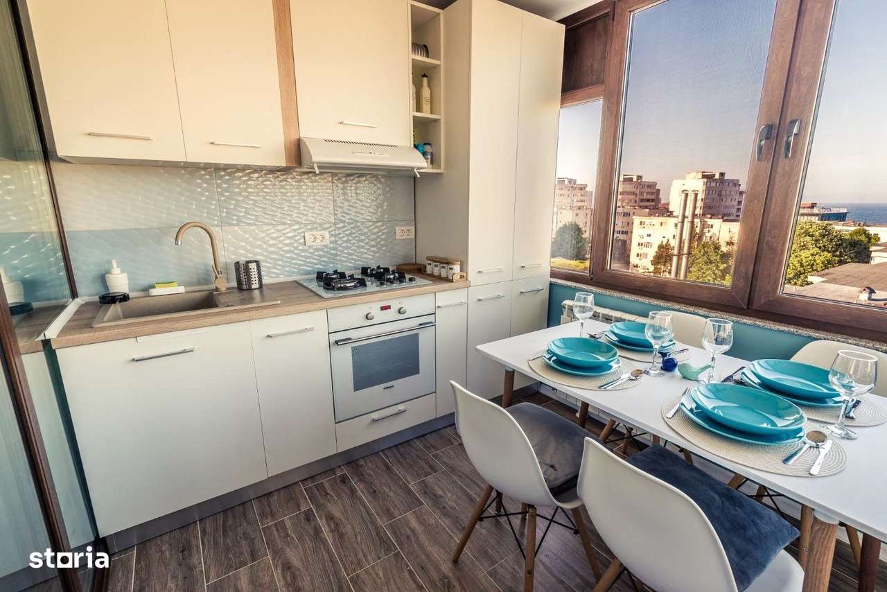 Faleza Nord – Reyna | Apartament 3 camere, bloc nou, vedere la mare - Imagine principală: 2/14