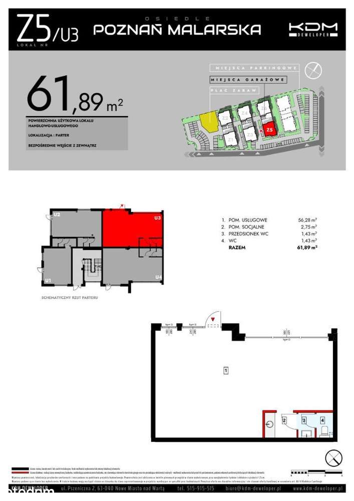 NA WYNAJEM- lokal handlowo-usł. | Z5_U3 | Trener personalny - Pełny obrazek: 5/17