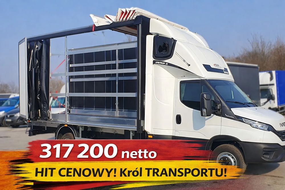 Iveco 70C18A8 Automat HIT CENOWY! Logistyka - Amazon - Firana + Rampa 120 cm KRÓL LOGISTYKI!