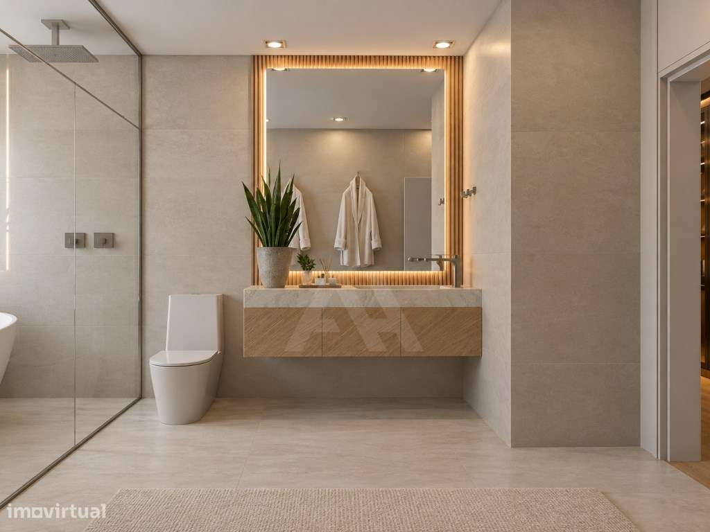 Apartamento T4+1 duplex remodelado com jacuzzi e garagens em Alcabi...-28